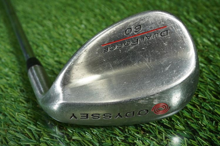 ODYSSEY DUAL FORCE LOB WEDGE 60* WEDGE FLEX LYCONITE SHAFT ~ L@@K!!