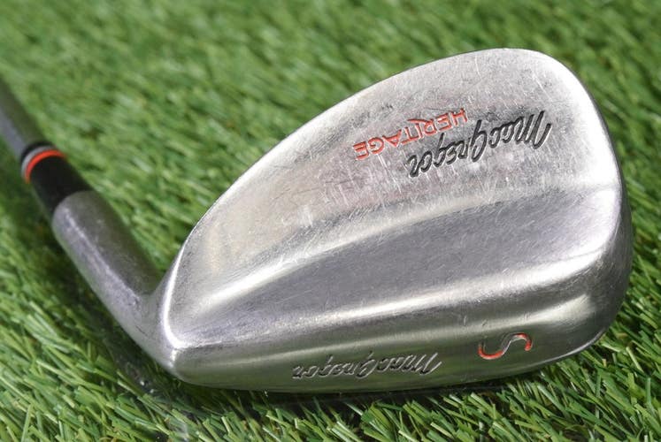MACGREGOR HERITAGE S WEDGE SAND MATCHED FLEX STEEL SHAFT ~ L@@K!!