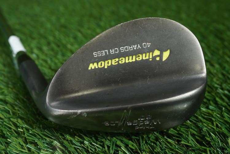 PINEMEADOW 40 YARDS OR LESS THIRD WEDGE LOB WEDGE 60* WEDGE FLEX SHAFT ~ L@@K!!