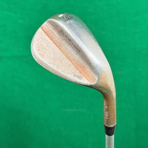 Ping Glide Forged Pro Raw Black Dot 56-S10 56 Sand Wedge C-Taper 125 Stiff+