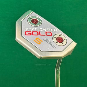 Scotty Cameron 2016 GoLo 5 35" Single-Bend Mallet Putter w/ Super Stroke & HC