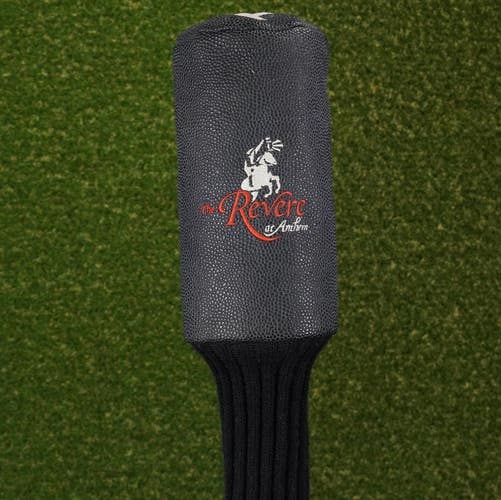 THE REVERE AT ANTHEM COURSE BELDING FAIRWAY WOOD HEADCOVER GRAY / BLACK ~ L@@K!!