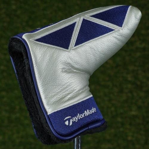 TAYLORMADE TRUSS BLADE PUTTER HEADCOVER SILVER / BLUE ~ L@@K!!