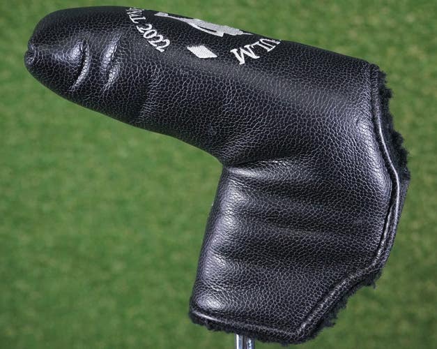 AM&E NEW ULM INVITATIONAL 2022 BLADE PUTTER HEAD COVER, BLACK ~ L@@K!!