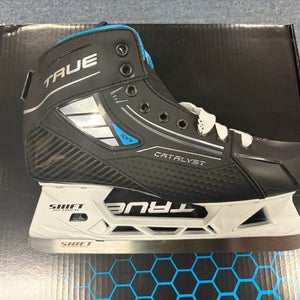 2024 True Catalyst 5x4 Hockey Goalie Skates Wide Width 9 (New)