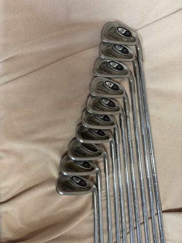 Men's Ping i3 + Right Handed Iron Set Regular Flex 10 Pieces (Used)