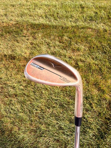 Mizuno T22 Denim Copper Lob Wedge 58 / 8 Dynamic Gold Stiff Flex 35.5" NICE