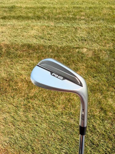 Ping s159 Chrome Sand Wedge 56 / 12 Black Dot Dynamic Gold Stiff Flex 35.5"