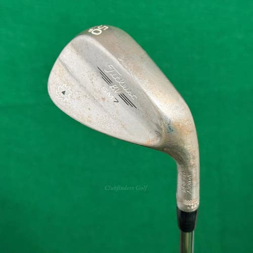 Titleist Vokey SM7 Raw 50-8F 50 Gap Wedge Rifle 7.0 Steel Extra Stiff