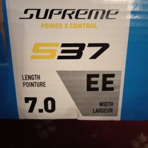 Bauer Supreme S37 Hockey Skates Extra Wide Width 7 (New)
