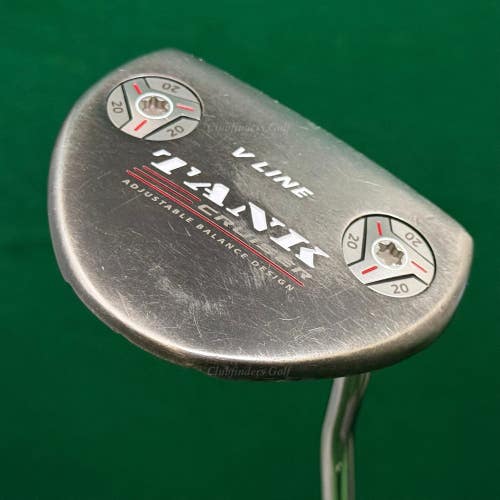 Odyssey V-Line Tank Cruiser 38.5" Adjustable Balance DB Putter w/Super Stroke