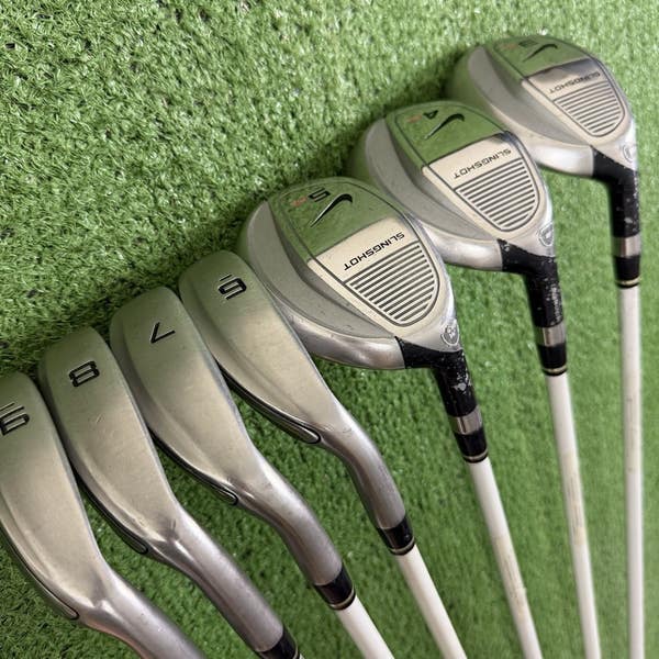 Nike Slingshot HL Combo Hybrid Iron Set 3-9 Womens Ladies Flex UST