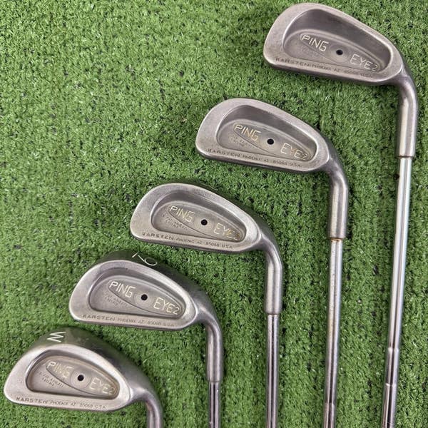 READ Ping Eye 2 Iron Set 1-PW Black Dot Karsten ZZ Lite Steel READ Ping Eye 2 Iron Set 1-PW Black Dot Karsten ZZ Lite Steel