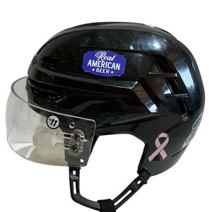 Black Medium Warrior Alpha One Pro Helmet and Visor Combo Pro Stock (Used) 78050