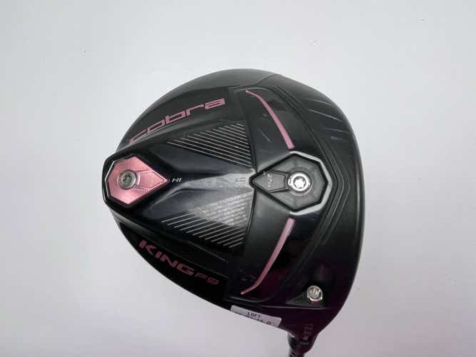 Cobra KING F9 Speedback Womens Driver 12.5* Fujikura Atmos 50g Ladies RH