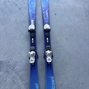 Kid's Blizzard Pearl 120 cm Skis With IQ 4.5 Bindings (Used)