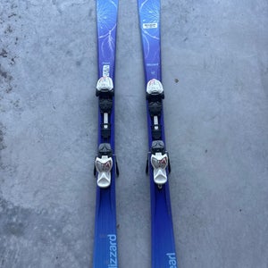 Kid's Blizzard Pearl 130 cm Skis With IQ 7 Bindings (Used)