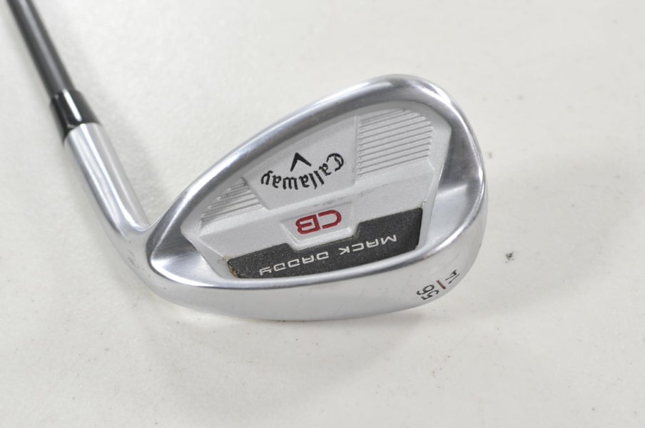 Callaway Mack Daddy CB 56*-14 Wedge KBS Hi-Rev G 60 Senior Flex