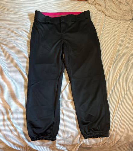 2 Black Women's XL Adult Alleson Game Pants (Used)