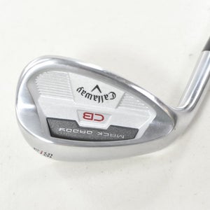 LEFT HAND Callaway Mack Daddy CB 56*-14 Wedge KBS Hi-Rev 2.0 105g Steel #222744