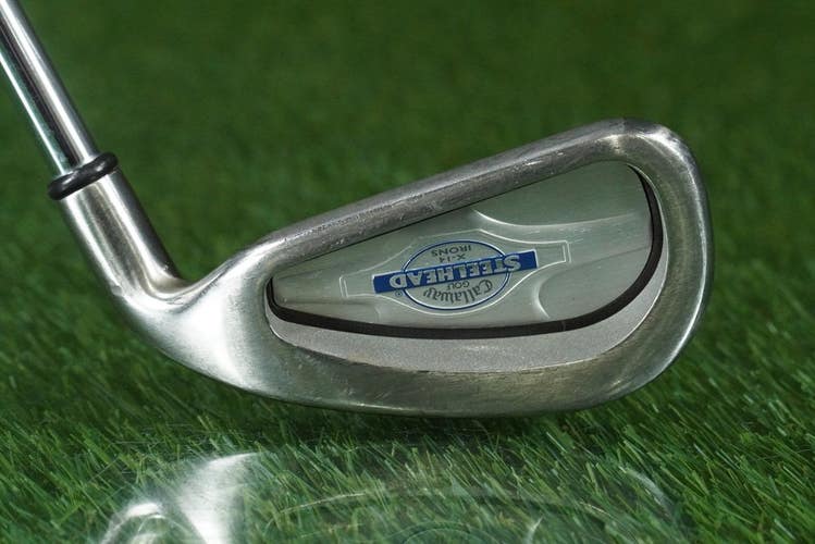 CALLAWAY STEELHEAD X-14 4 IRON CONSTANT WEIGHT ORIGINAL SHAFT & GRIP RH ~ L@@K!!