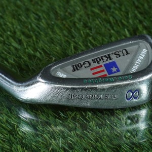 U.S. KIDS GOLF SFD 8 IRON 27.5" SOLE WEIGHTED KIDPOWER YOUTH JUNIOR JR. RH