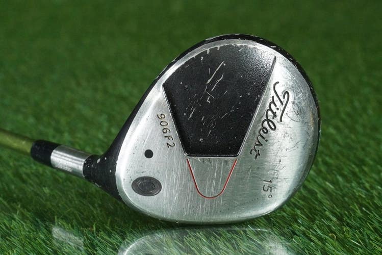 TITLEIST PT 906 F2 3 FAIRWAY WOOD PRO TRAJECTORY GRAPHITE ALDILA NV 75 STIFF RH