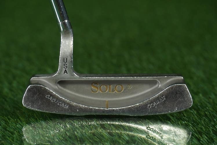 SOLO COBALT CAD/CAM 34.5 BLADE PUTTER GRIP ONE RH ~ L@@K!!