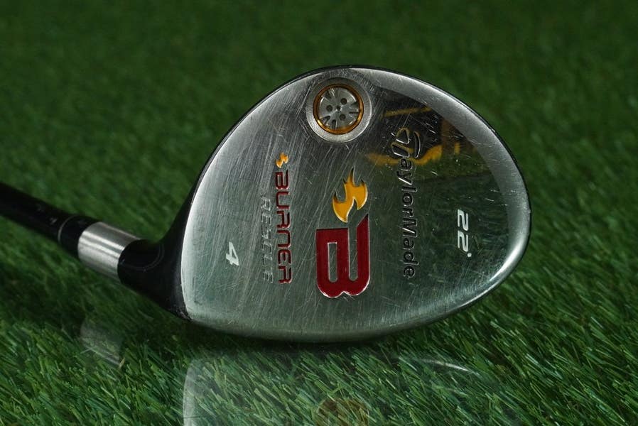 TAYLORMADE BURNER RESCUE 4 REAX GRAPHITE REGULAR FLEX 22 RH ~ NICE