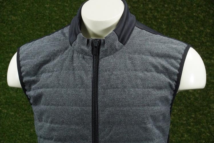MENS XXL ASHER GOLF LOGOED TECH GOLF VEST PERFORMANCE WOOL, VGC