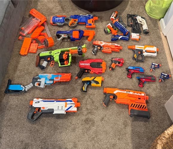 Nerf Gun Collection