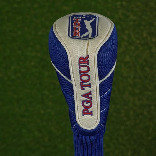 PGA TOUR 3 FAIRWAY WOOD HEADCOVER BLUE / WHITE ~ L@@K!!