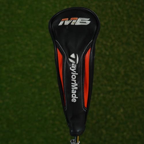 TAYLORMADE M6 HYBRID HEADCOVER CHANGEABLE NUMBERS X,3,4,5,7 BLACK / RED ~ L@@K!!