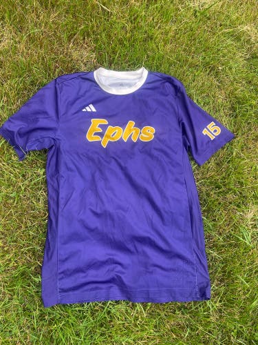 Williams college Ephs Purple Large Adidas Shirt (Used)
