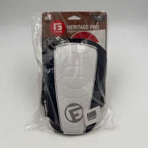 Adult G-FORM Heritage Pro Elbow Guard White/Navy Blue