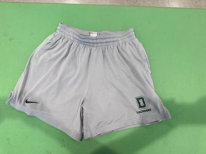 Dartmouth College Gray Men's Nike Lacrosse Shorts (Used) | Large