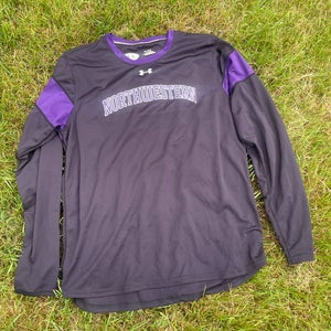 Black XXL northwestern university Men's Under Armour Shirt (Used)