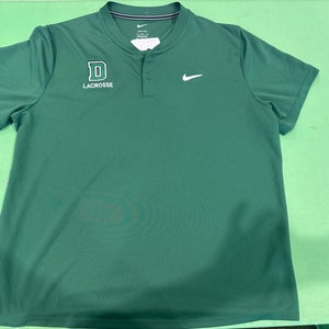 Dartmouth College Green Men's Nike Dri-Fit Polo Shirt (Used) | XL
