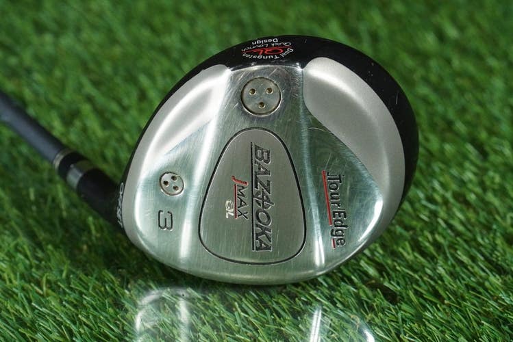 TOUR EDGE BAZOOKA 3 FAIRWAY WOOD JMAX QL QUICK LAUNCH OFFSET SENIOR FLEX RH
