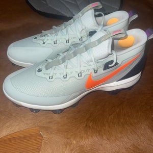 Trout Spring Training M 11.5 (W 12.5) Adult Nike Force zoom trout 9 pro Low Top Molded Cleats (New)