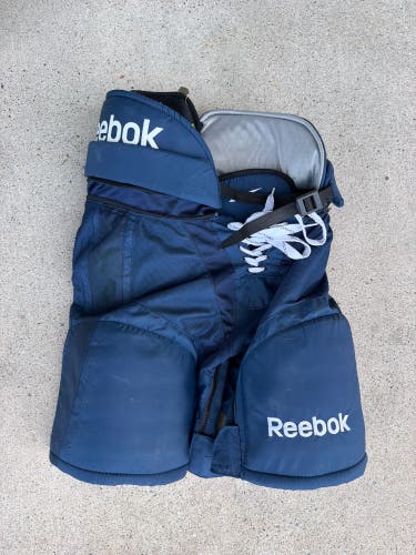 Blue Senior Small Reebok 16K Hockey Pants (Used)