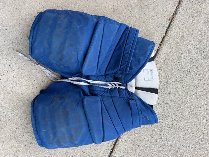 Blue Senior XL CCM HPG13A Hockey Goalie Pants Pro Stock (Used)
