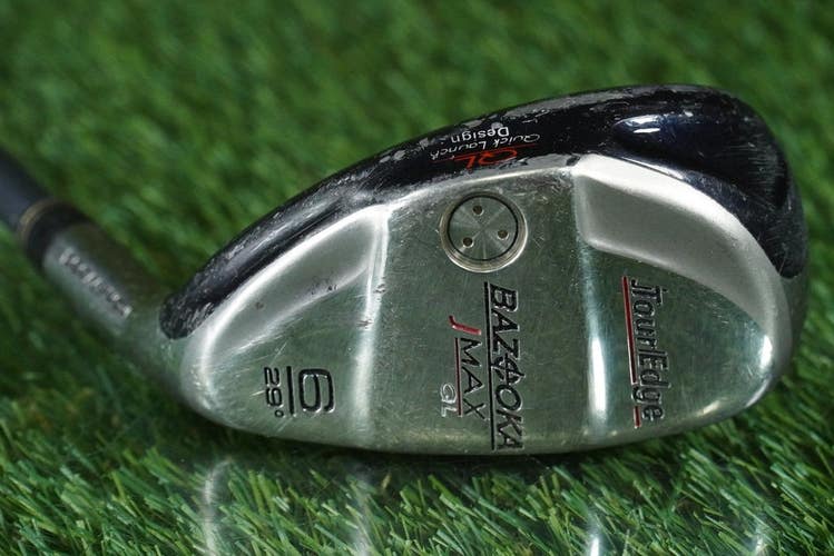 TOUR EDGE BAZOOKA JMAX QL 6 HYBRID 6H IRON WOOD ALDILA NVS REGULAR FLEX RH 29
