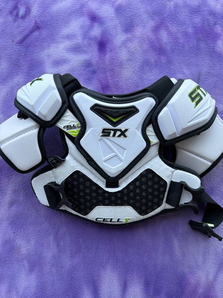 Small Youth STX Cell V Shoulder Pads (Used)