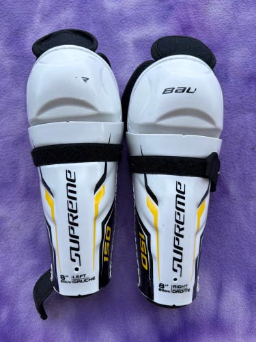 Youth Bauer Supreme 150 Shin Pads 8" (Used)