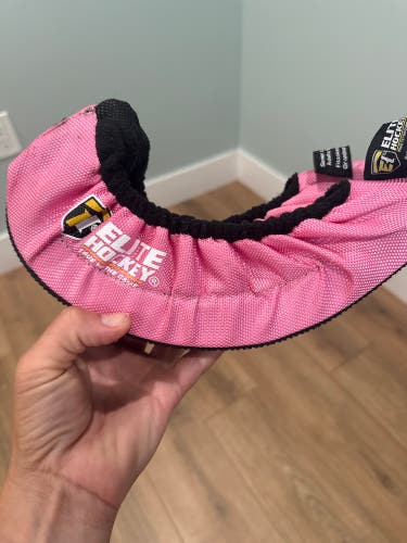 Elite hockey, pink skate guards size senior large fit skate sizes 6 to 10 EUC