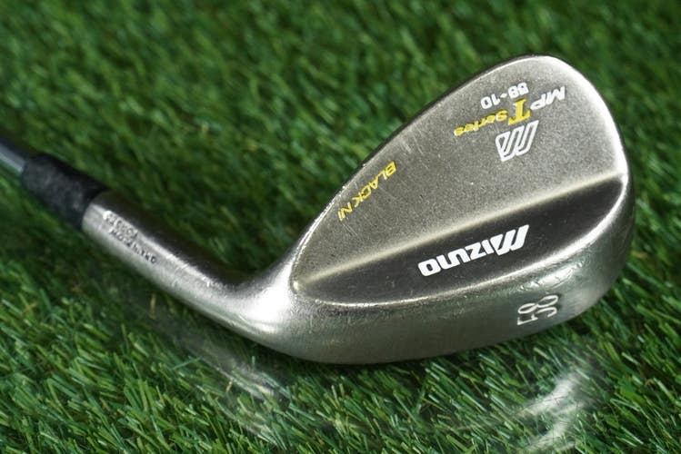MIZUNO MP T SERIES BLACK NI LOB WEDGE TRUE TEMPER DYNAMIC GOLD STIFF RH 58 10