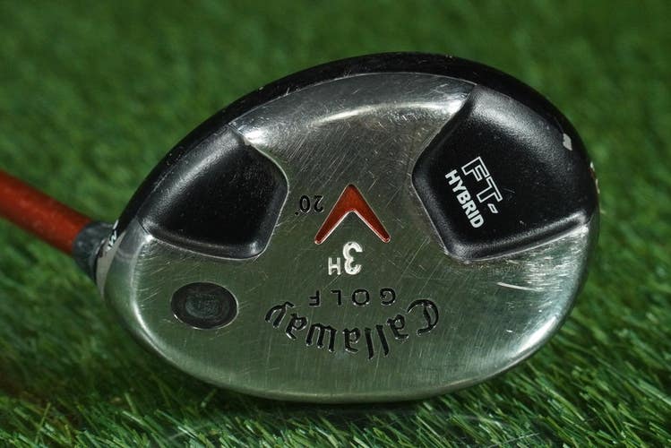 CALLAWAY GOLF FUSION 3 HYBRID 3H ALDILA NVS GRAPHITE 85-R REGULAR FLEX RH 20