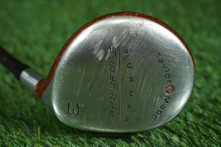 TAYLORMADE BURNER SUPERSTEEL 3 FAIRWAY WOOD BUBBLE R-80 REGULAR FLEX RH ~ L@@K!!