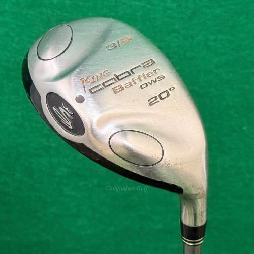 King Cobra Baffler DWS 20 Hybrid 3/R Iron Factory Aldila NV HL65 Regular